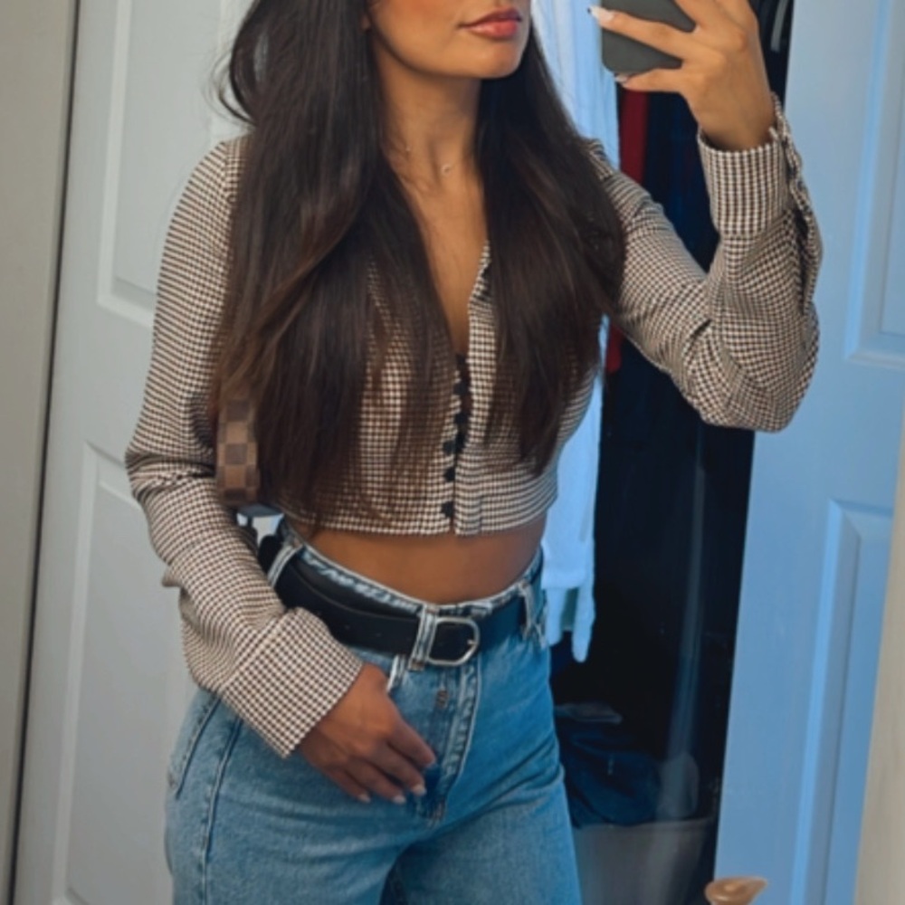 Zara cropped top